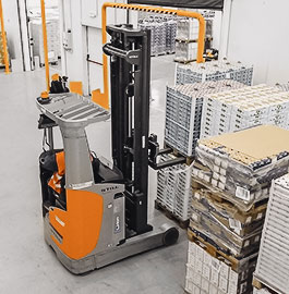 Einsatz von Li-Ion Staplern 