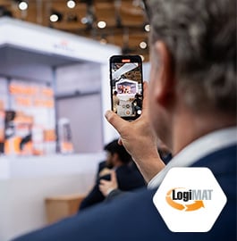 Messebild von der LogiMAT